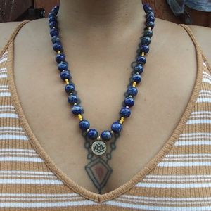 Stand In Your Truth Lapis Necklace